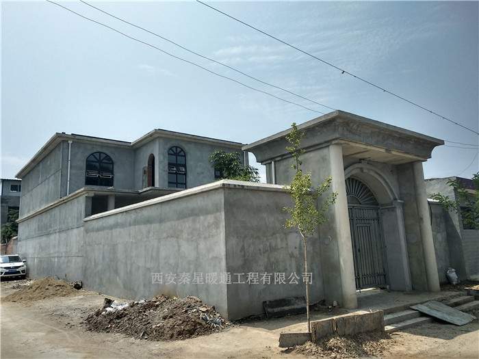 長(zhǎng)安縣王先生自建房電地暖安裝工程